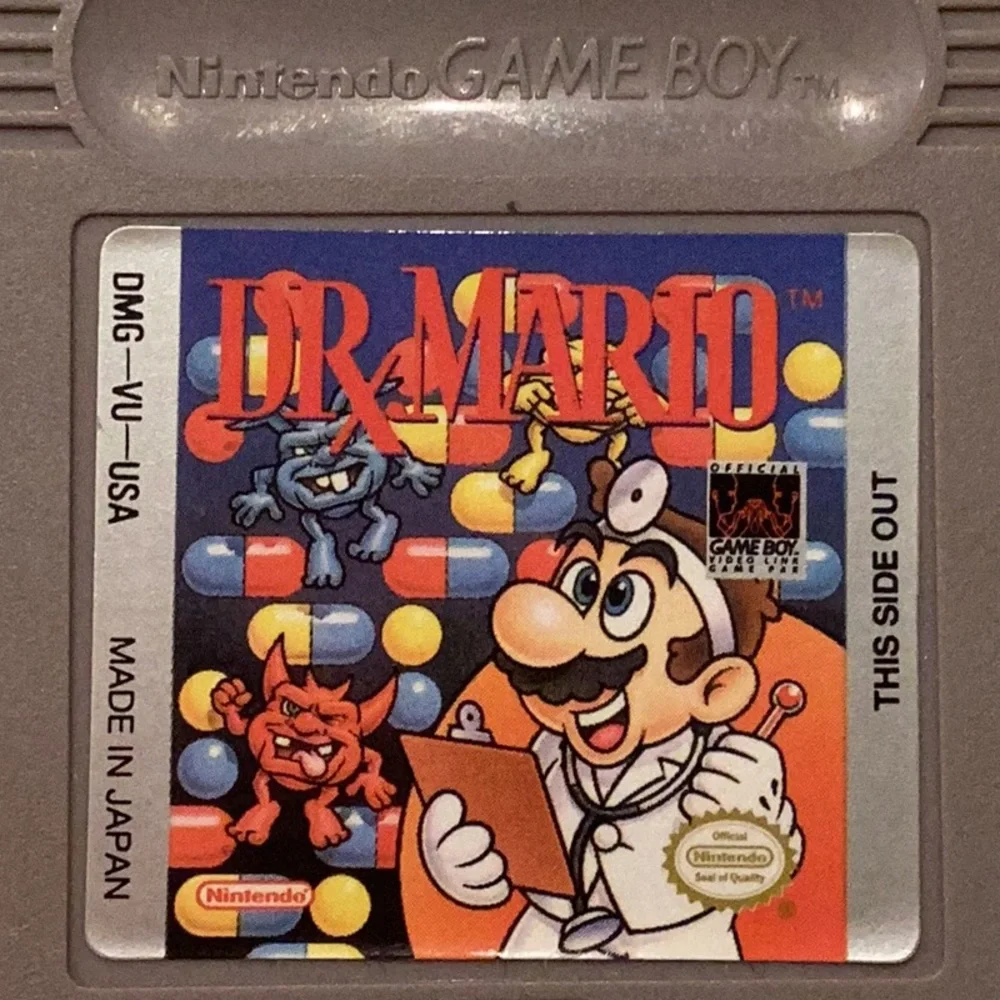 Dr Mario Nintendo Game Boy Game GameBoy Authentic